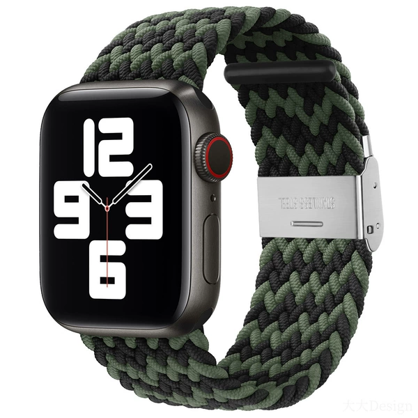 15#w lines-black green