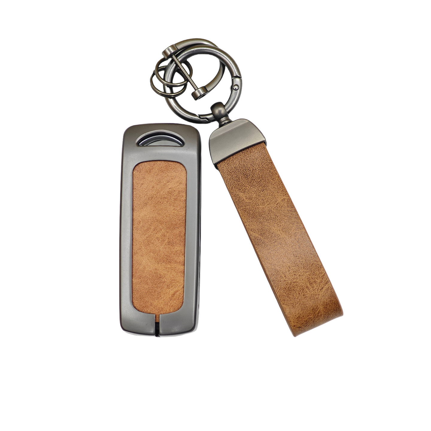 现货汽车钥匙包马自达昂克塞拉世代mazda3适用皮革套合金钥匙保护