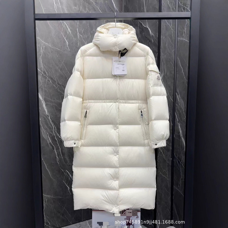 Mengkou down Jacket Maire Maya Women's Long Outwear Mengjia down Jacket Winter Warm High Version New Style