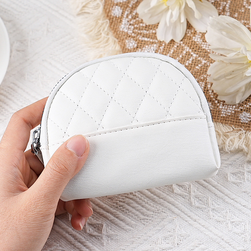 Bolso de mujer fábrica directa - nuevo bolso de mano con cremallera bolso de cambio corto bolso de tarjetas de diamante una pieza