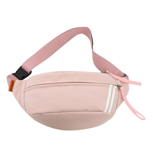 Chest Bag Women's Trendy Canvas Small Bag  New Casual Versatile Backpack Men's Waist Bag Sports Running Crossbody Bag