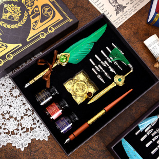 Original God peripheral dipping pen suit fire paint seal gift box suit birthday gift bag game secondary yuan Original Multi