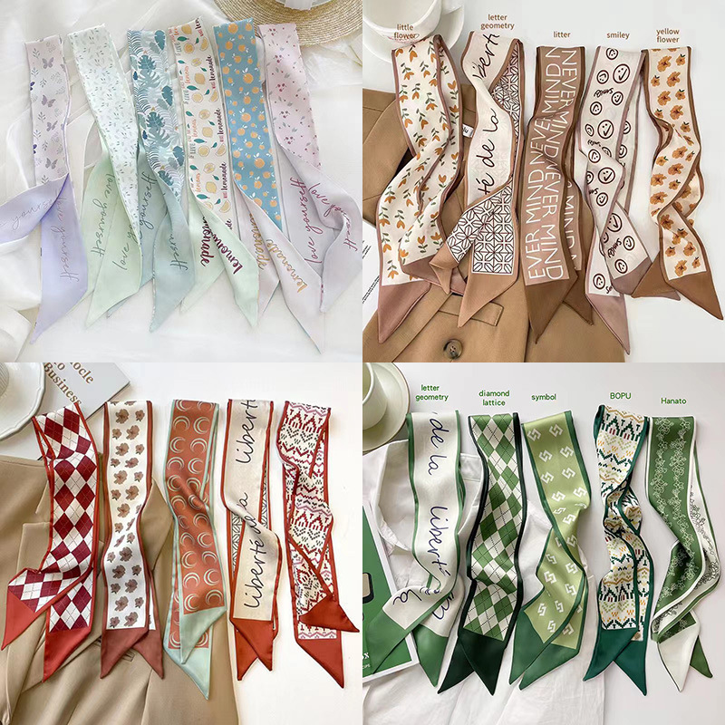 Fashion Cotton Printing Silk Scarves display picture 2