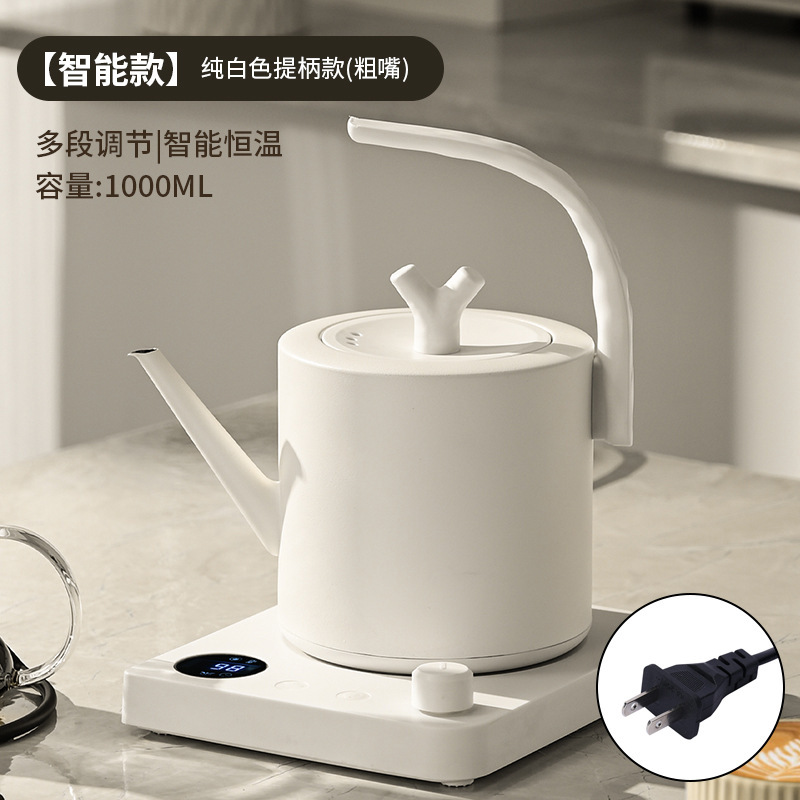 電気ケトルクロスボーダー無段階ノブ温度制御手淹れコーヒーポット 304 ステンレス鋼電気ケトル|undefined
