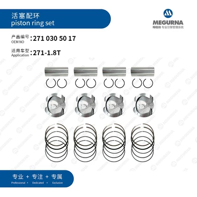2710305017/Benz 271 new piston ring/001PI0016300/WG2043236/KS8579 (Piston, piston ring, piston pin)