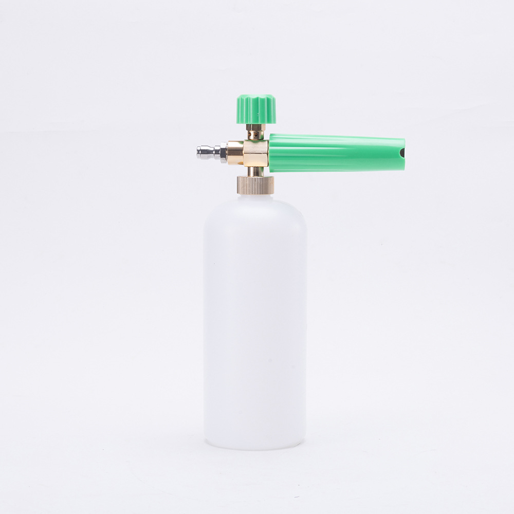Direct from the manufacturer: green and pink foam pot, high-pressure car wash water gun, PA pot, 1000ml fan-shaped foam spray pot