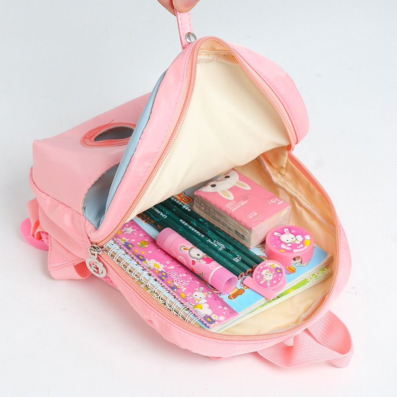 Mochila para niños 2022 nueva dibujos animados felpa kindergarten bebé mochila ligera mochila desmontable muñeca