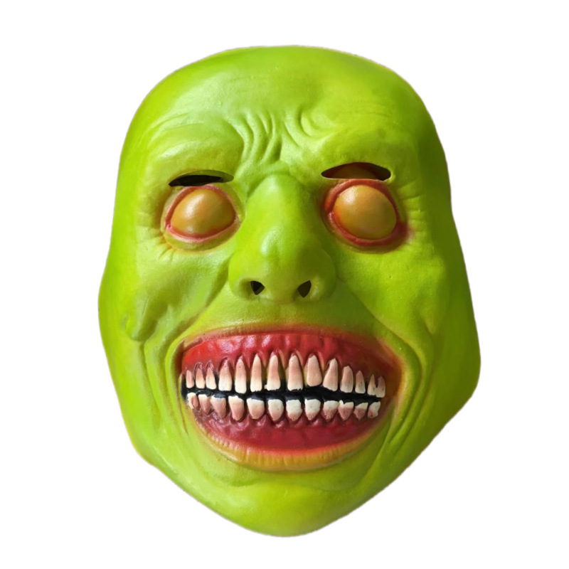 Halloween Smiley cara alienígena máscara sin rostro de los hombres tocados fiesta danza parodia accesorios máscara exorcista