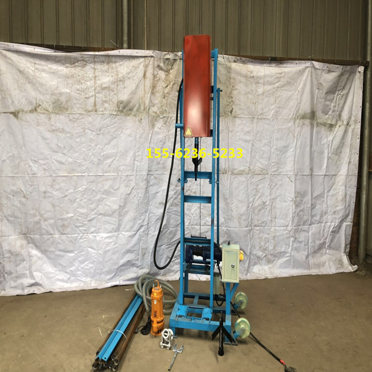 全自动升降打井机价格 电动钻井机 大口径百米钻井机厂家山东远驰