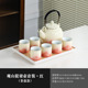 Guanshan lift pot set—red (tea tray model)