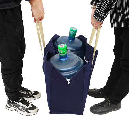 Large capacity moving bag extra large non-woven portable travel luggage storage bag quilt clothes packing bag wholesale