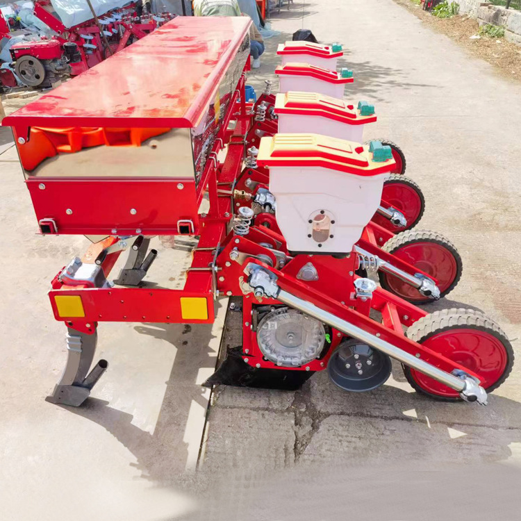 3行深施肥悬浮玉米播种机大豆玉米精播施肥机行距可调免耕麦茬播