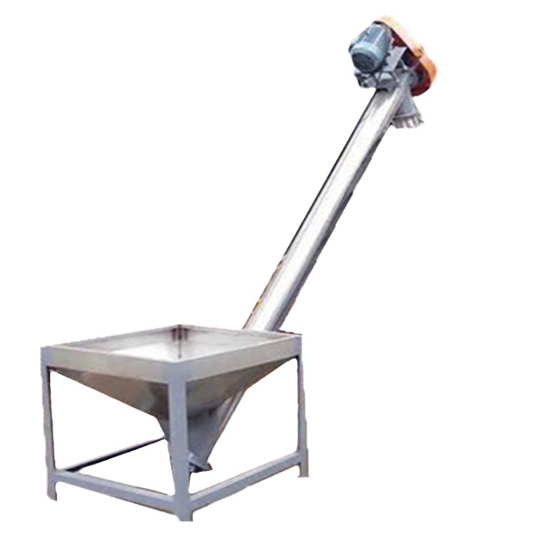 Stainless Steel Screw Hoist Granular Powder Feeder Vertical Lifting Automatic Feeder