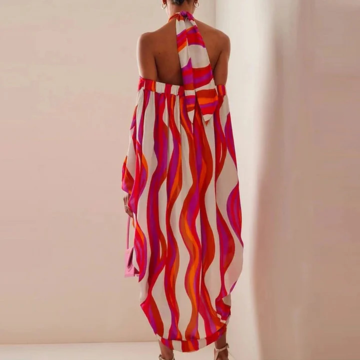 192g Weight Sleeveless Sleeve Length Polyester Fabric Type Regular Top Length Bodysuit Tops Type Beach Occasion Halter Neck Neckline Skinny Fit Type Stripe Pattern Women's Gender Sexy Style Women's Sexy Stripe One Piece Swimwear 1