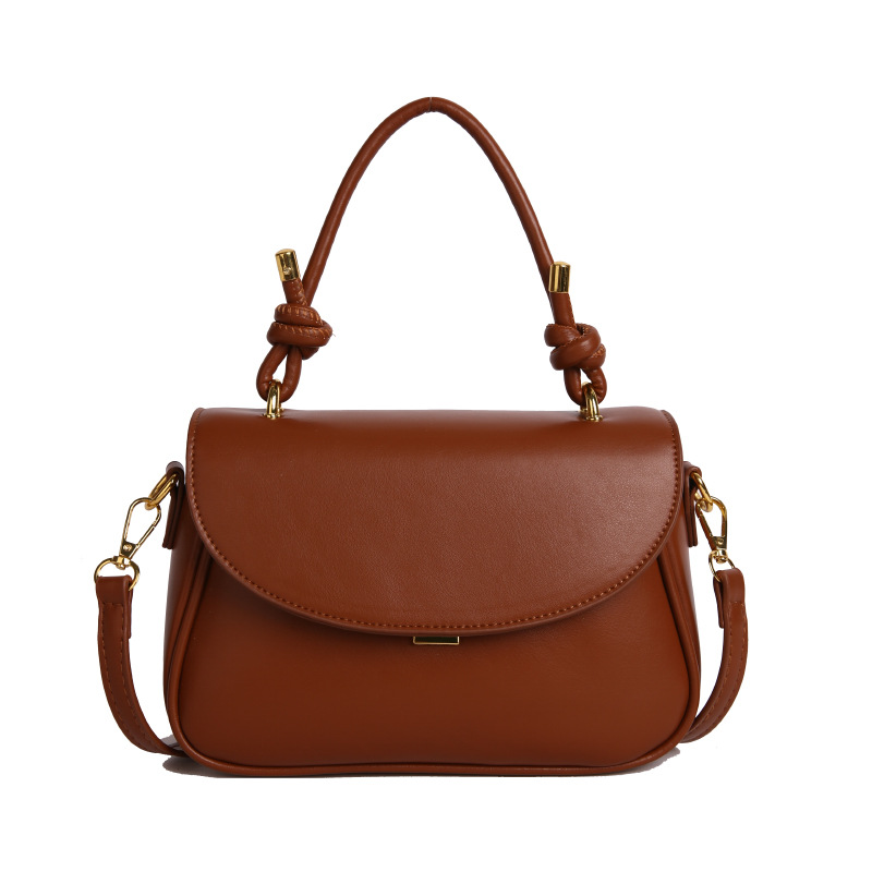 Bolso para mujeres 2025 nuevo cross-border de alta calidad textura versátil bolso portátil de color sólido de moda de viaje mochila