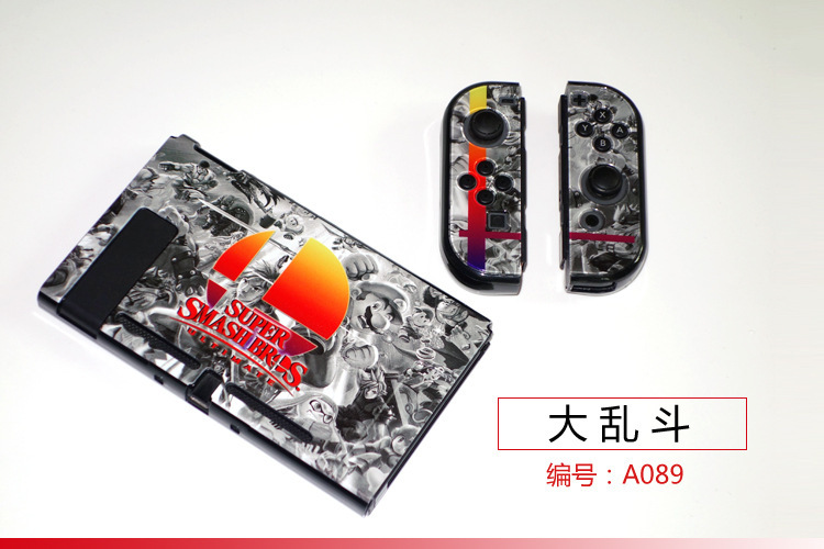 【一件】任天堂switch分体保護ケースゲームテーマカラーケース硬質保護ケース|undefined