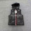 Black striped vest