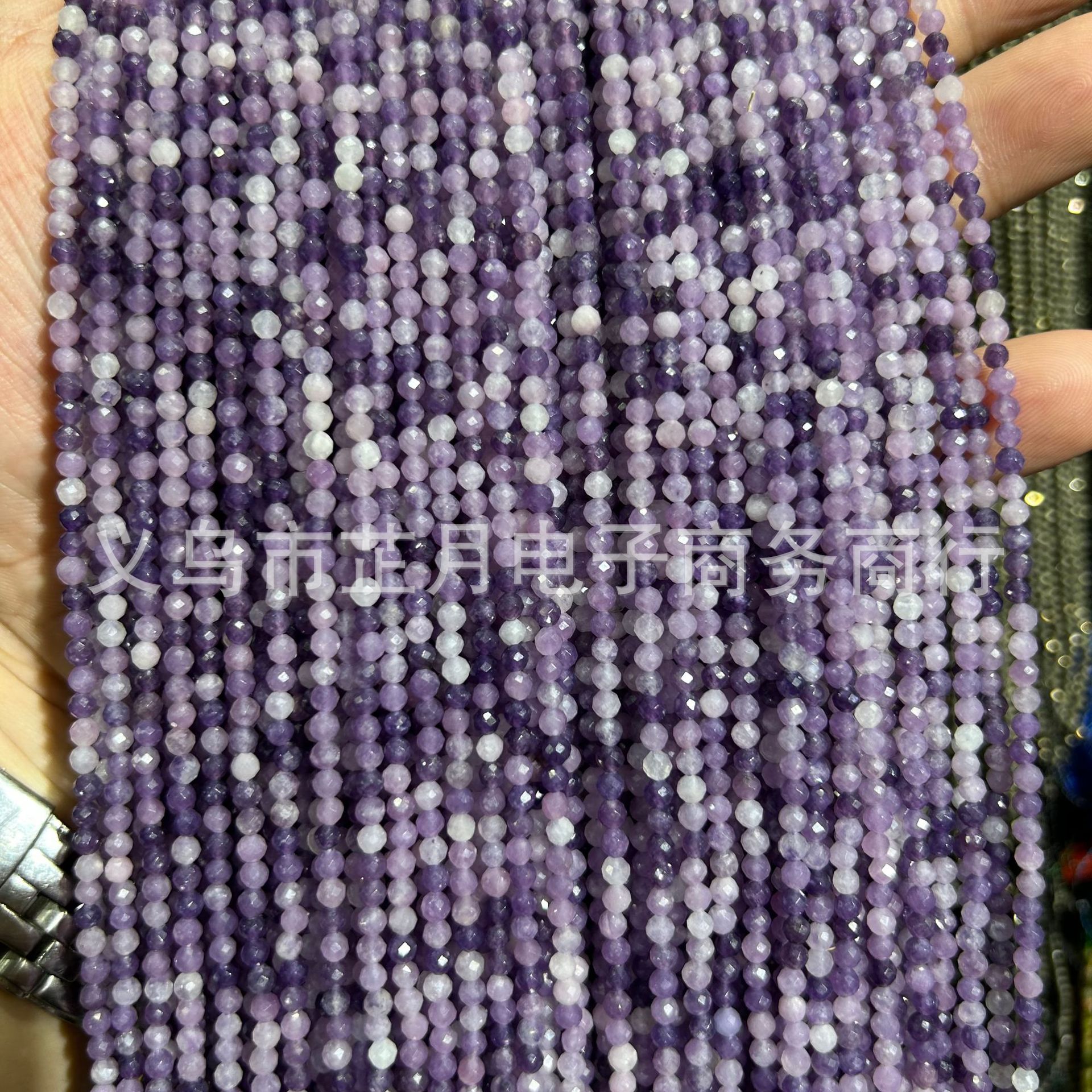 Pequeñas cuentas 2mm3mm4mm facetas todo tipo de ágata Cristal de piedra natural granos sueltos DIY joyería pulsera collar