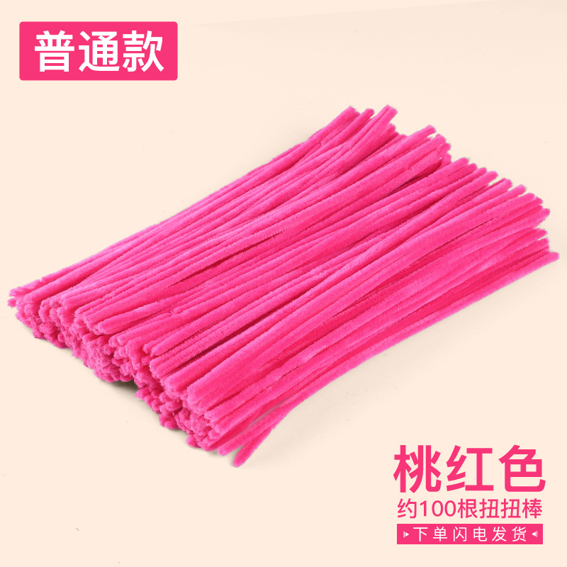 Macaron de color, raíz de pelo, cifrado, bricolaje hecho a mano, barra de torsión, venta al por mayor, juguetes para niños, paquete de material de arte