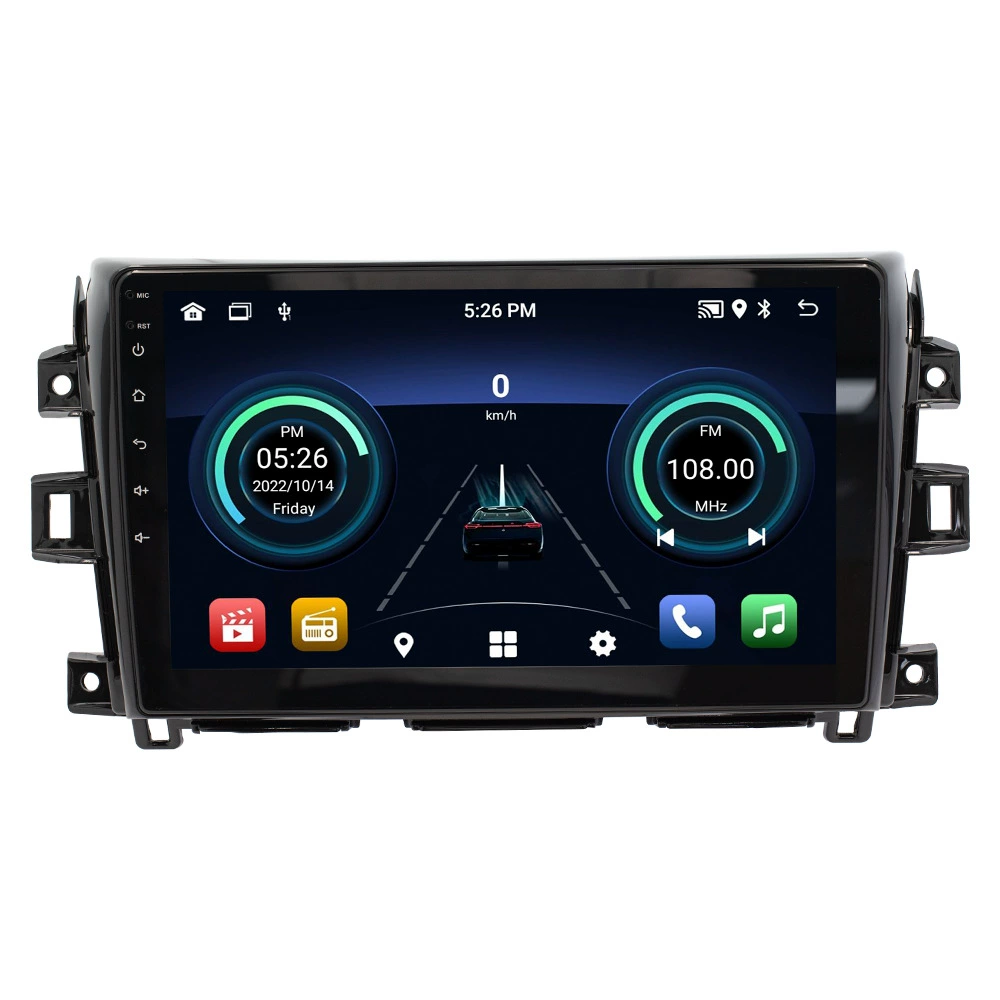 Подходит для Nissan Navara 17–21 Android навигация авто all-in-one четырехъядерный/восьмиядерный центральный блок Fangyitong