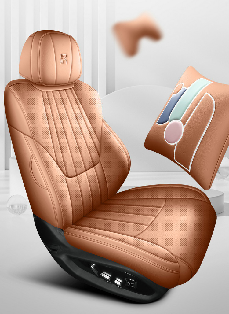 25 Models of Byd Han L Special Car Seat Covers, Full Surround Seat Covers, Universal for All Seasons, Breathable Leather Car Seat Covers
