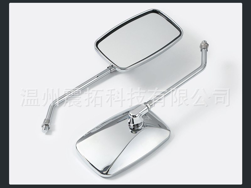 In-stock Storm Prince motorcycle rearview mirror, universal modification accessory for electric bikes, wide-angle reversing mirror