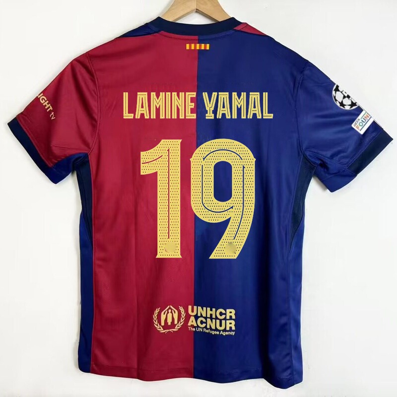 2425 バルセロナ ホーム アウェイ ジャージ ファン No.9 レヴァン No.19 アマール コルベット ジョイント サッカー ジャージ|undefined