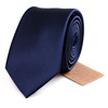 Men's classic suit, black trend colored white tie for leisure, Korean style, wholesale, 6cm