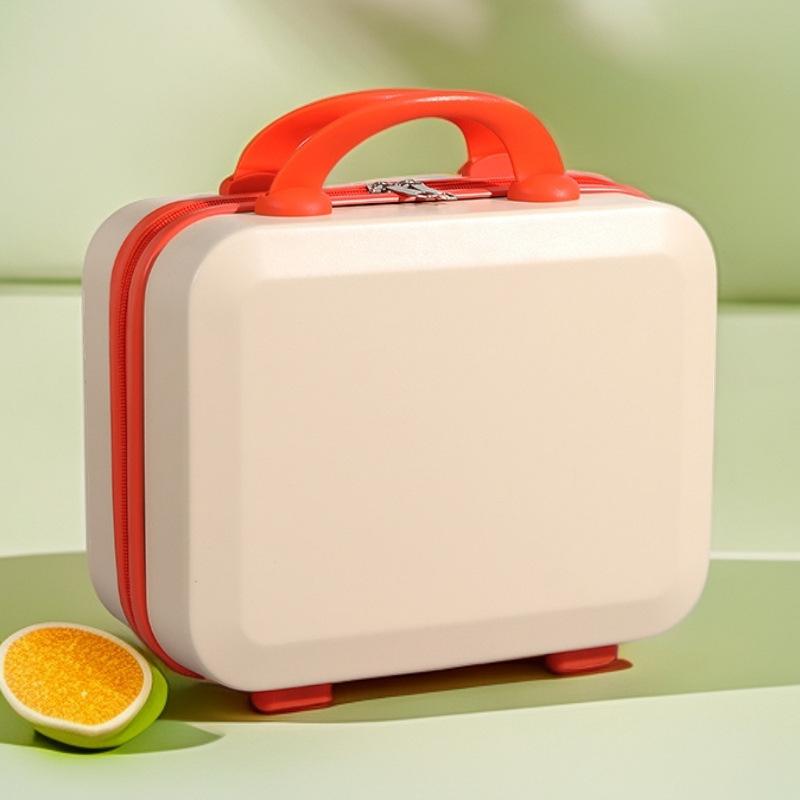 カスタマイズされた小さな化粧ケースミニ小さなスーツケース 14inch スーツケース収納袋ポータブルスーツケースパスワードボックス|undefined