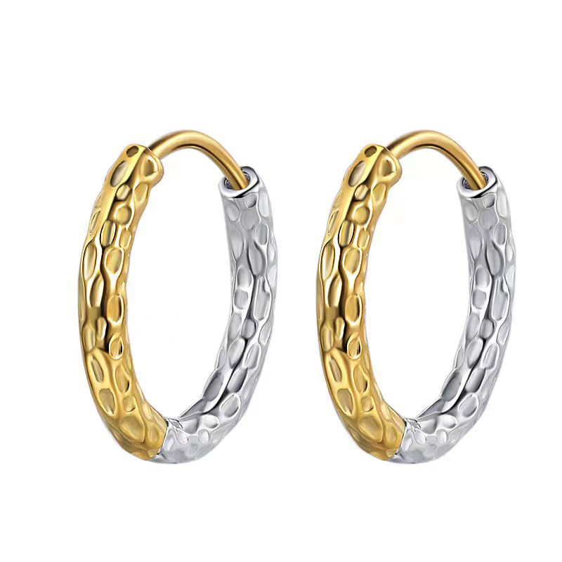 1 Pair Quantity Holiday, Daily Occasion 1 Pair Casual Simple Style Geometric 304 Stainless Steel 18K Gold Plated Earrings