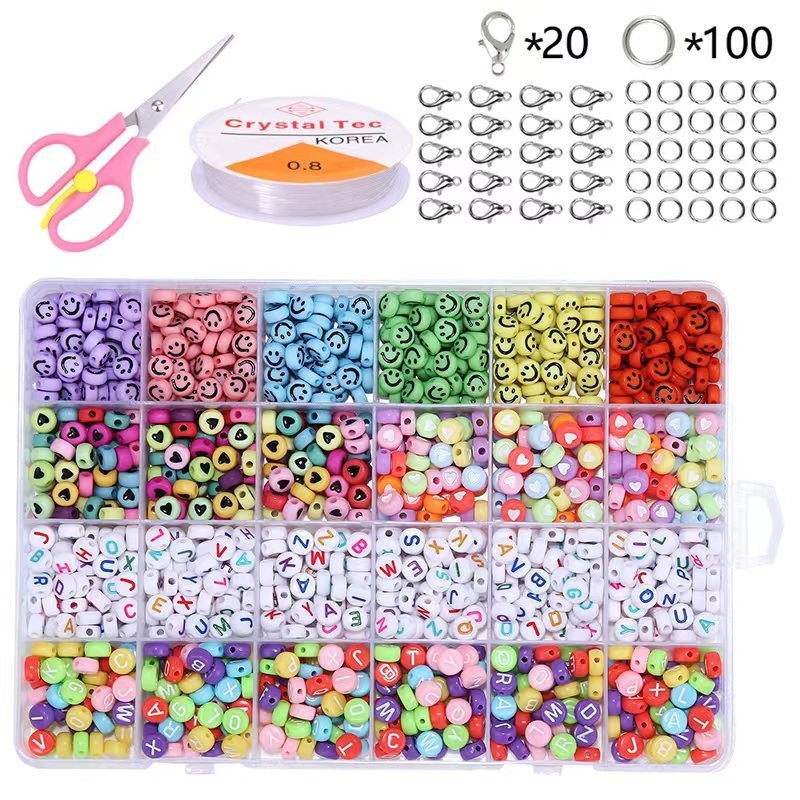 1 Set Soft Clay Geometric Beads Cartoon Style Cute display picture 10