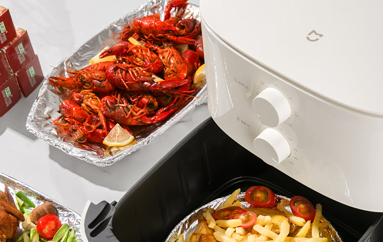 Kalay folyo hava fritöz özel alüminyum folyo barbekü kutusu sızıntısı ev pişirme barbekü tek kullanımlık kalay folyo