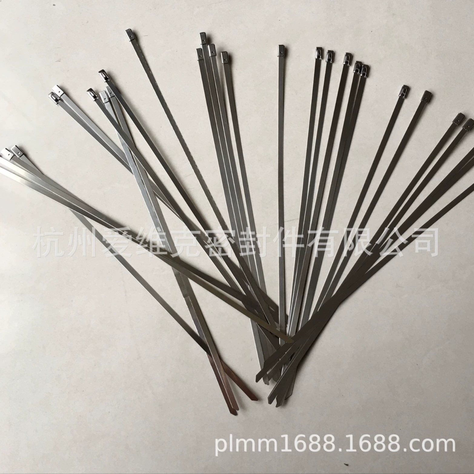 Ремешок-банан, теплоизоляционный ремешок, аксессуары для фиксированной обвязки, кабельная стяжка из нержавеющей стали 4,6 мм * 300 мм