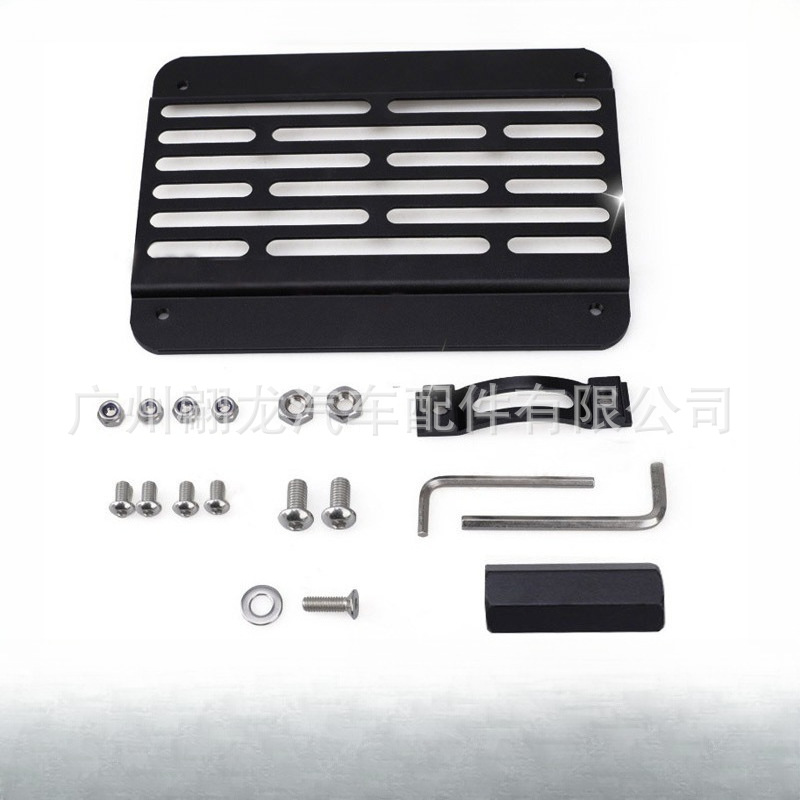Cross-Border Hot Selling New American Car License Plate Frame Trailer Hook License Plate Frame Cut Out License Plate Holder Aluminum Alloy License Plate Holder