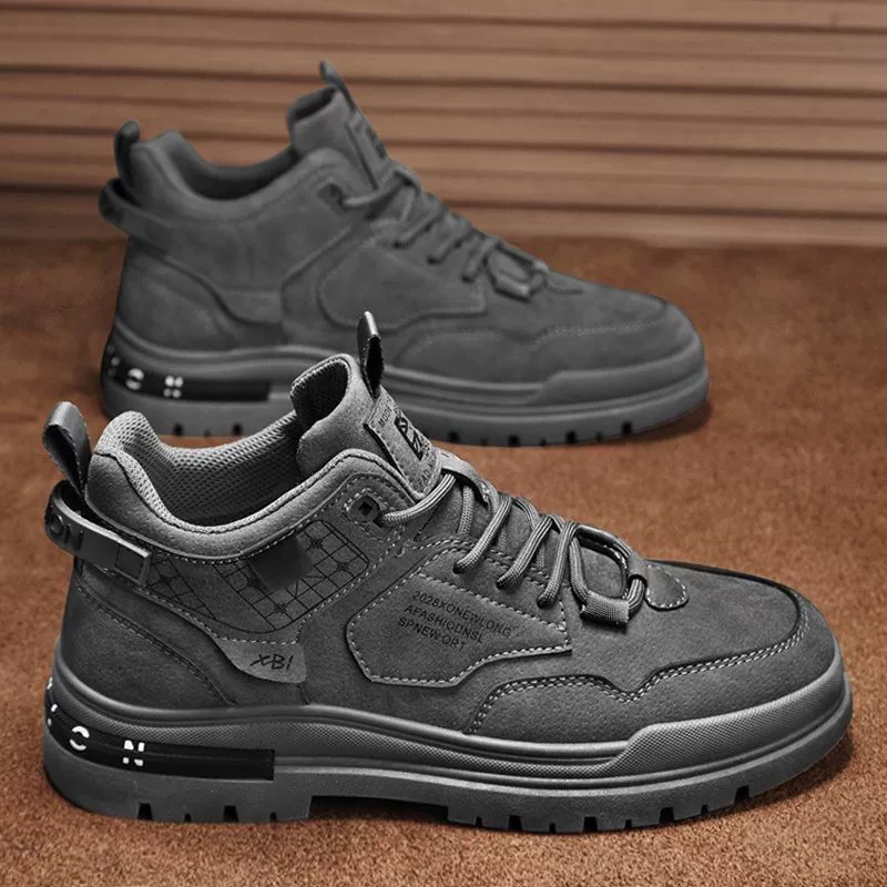 Martens, summer high footwear, non-slip wear-resistant shoes platform outside climbing