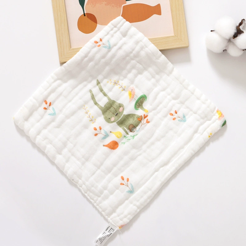 Children's eating bib, gauze towel, baby hygiene product for new born for face washing, handkerchief