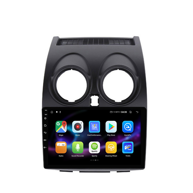 Suitable for 08-13 Nissan Qashqai Android Large Screen Central Control Navigation Stereo Gps Reversing Image