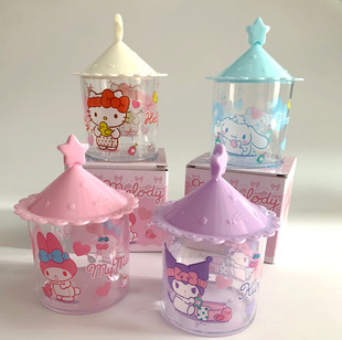 Cartoon Cotton Swab Box Storage Box DIY Cream Glue Production Materials Handmade Store Supply