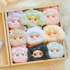 包邮正版氧氧yooki萌一萌小兔系列毛绒盲盒挂件女生可爱包包挂饰