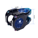 NANLIO南鸟自行车把立超轻镂空35MM超轻高强度速降立管车头管