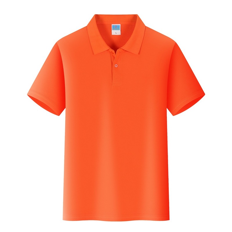 襟をめくる長袖tシャツカスタムロゴ単色polo文化シャツ春秋スポット作業服刺繍ロゴ工衣|undefined