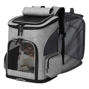 Spot wholesale new cat and dog bag pet bag out portable foldable expandable breathable mesh backpack