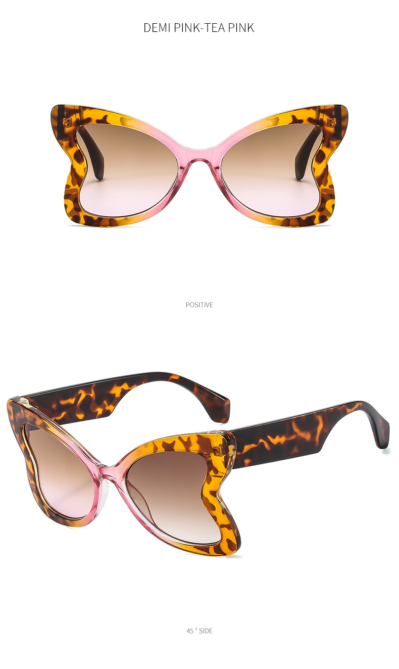 Vlinder zonnebril dames trendy mode street style zonnebril_voghion.com