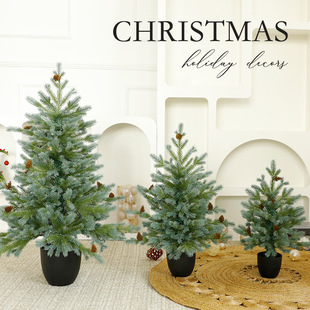 Cross-border New Home Simulation Christmas Tree Christmas Decoration Ornaments Christmas Party Scene Arrangement Christmas Tree