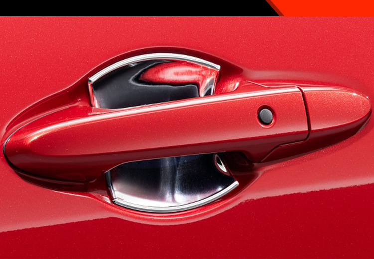 Suitable for Honda 24 Japanese WRV DG5 series special exterior door door bowl electroplating decorative bright strip patch