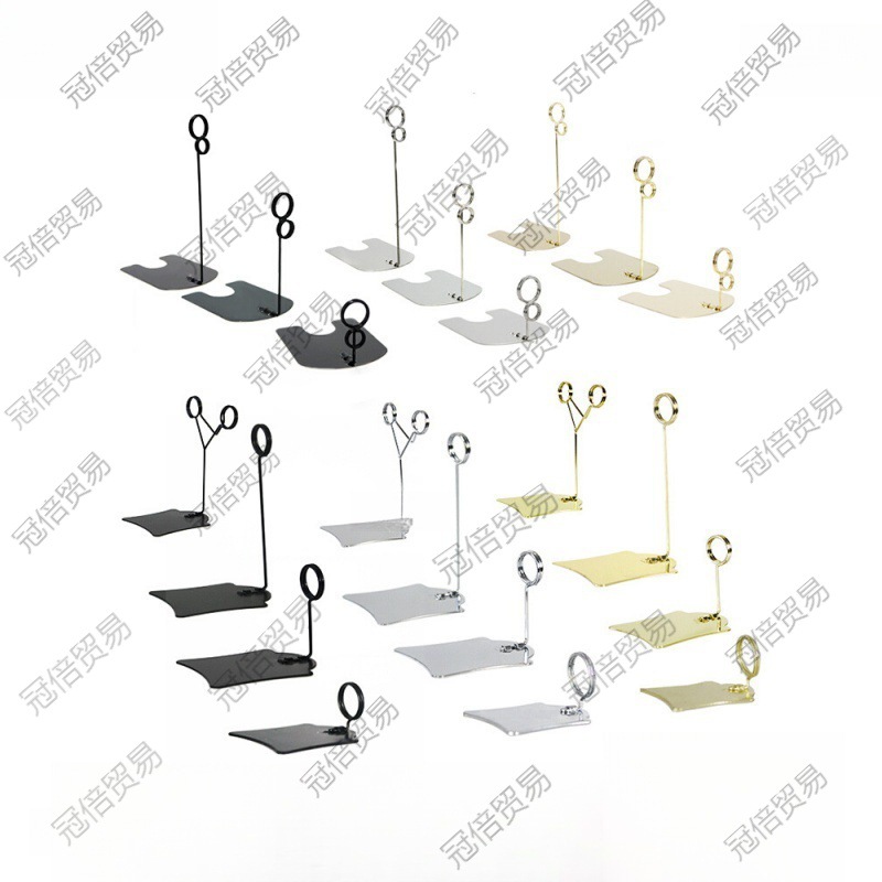 面包标签夹 立式标签牌面包店价格展示牌蛋糕甜品pop支架价格标签