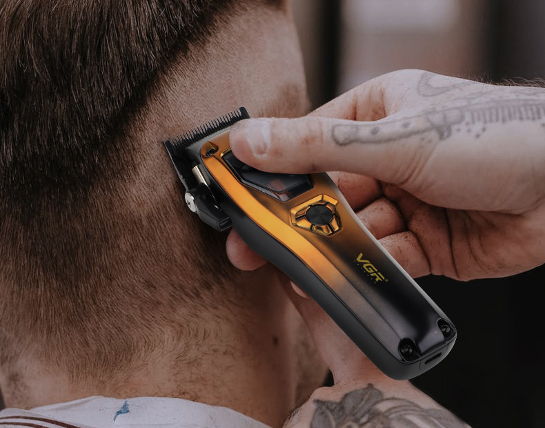 Professional Electric Hair Clipper With Digital Display Speed_voghion.com