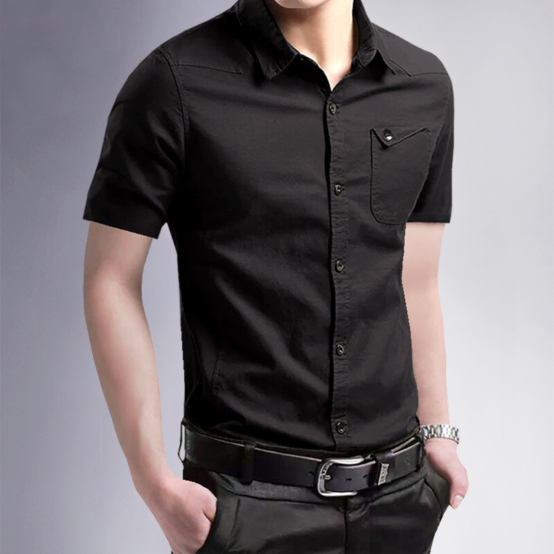 Chemise homme en coton - Ref 3443080 Image 2