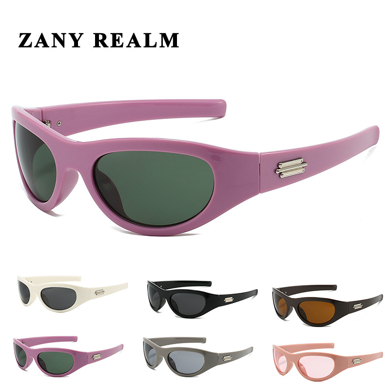 2024 nueva tecnología futurista viento deportes al aire libre gafas de sol anti-ultravioleta y2k diadema gafas de sol de ciclismo transfronterizo