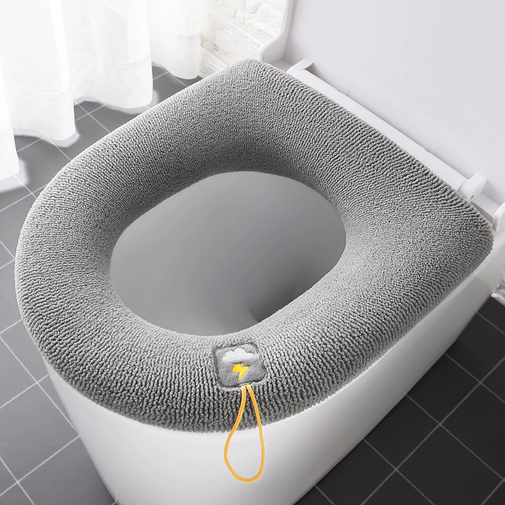 Универсальный туалет, knitted pillow четырех времен года, кольца для домашнего использования, увеличенная толщина, стираемые